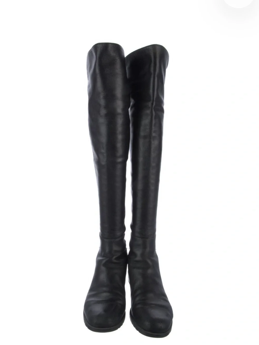 Stuart Weitzman Leather Over the Knee Riding Boot Sz 7